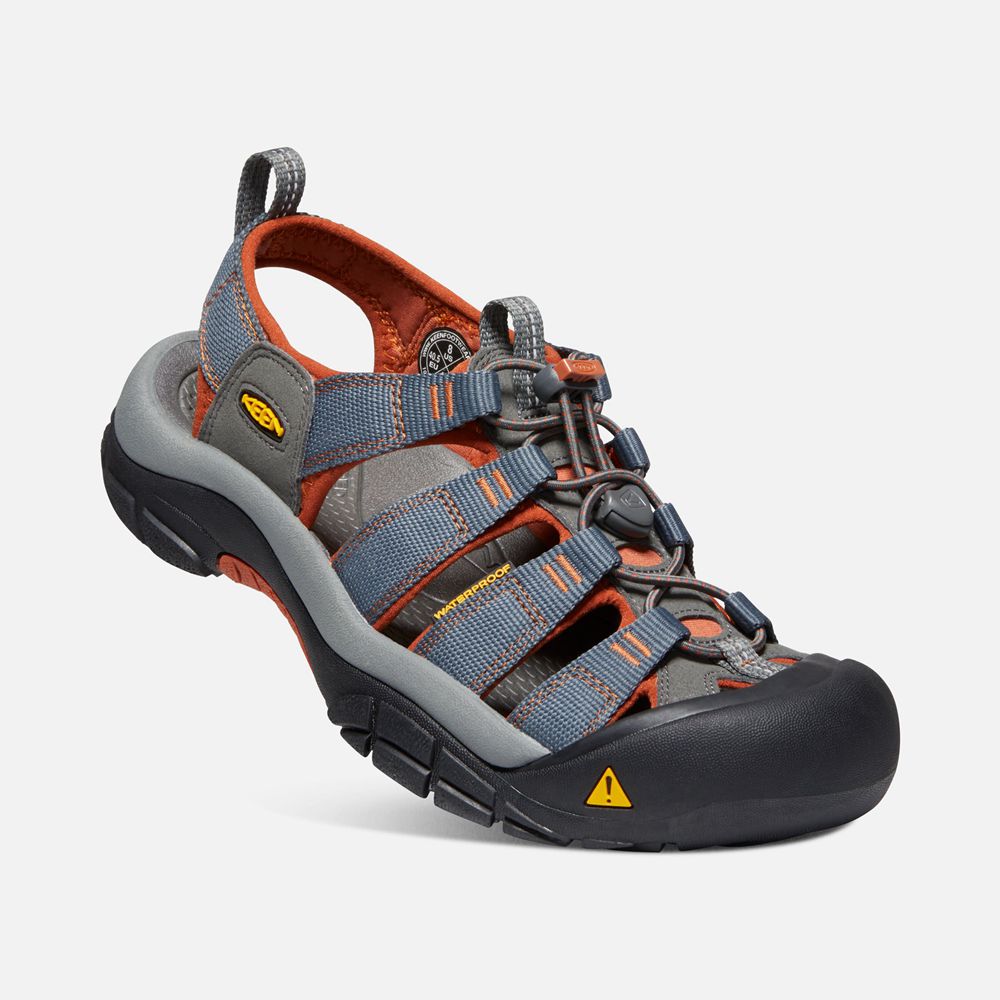 Sandalias Trekking Keen Mexico Grises Oscuro - Hombre Newport H2 - SI6531879